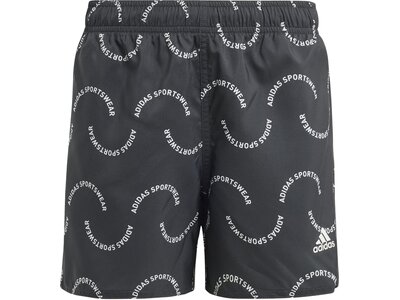 ADIDAS Kinder Badeshorts Sportswear Wave Print CLX Kids Grau