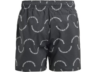 ADIDAS Kinder Badeshorts Sportswear Wave Print CLX Kids Grau