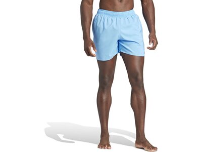 ADIDAS Herren Shorts Solid CLX Short-Length Blau