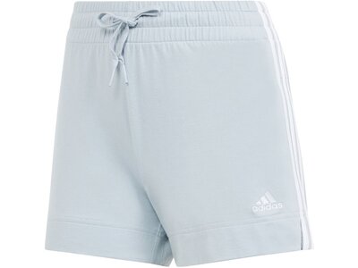 ADIDAS Damen Shorts Essentials Slim 3-Streifen Grau