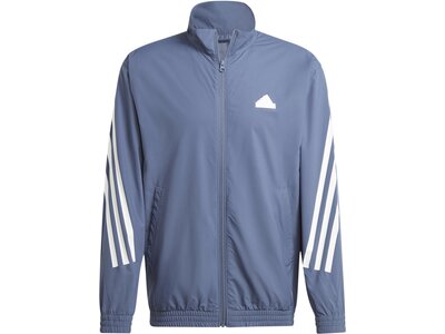 ADIDAS Herren Jacke Future Icons 3-Streifen Woven Grau