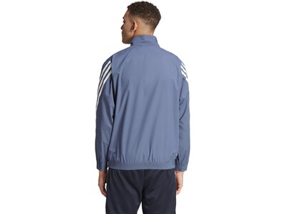 ADIDAS Herren Jacke Future Icons 3-Streifen Woven Grau