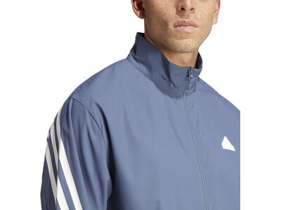 ADIDAS Herren Jacke Future Icons 3-Streifen Woven Grau