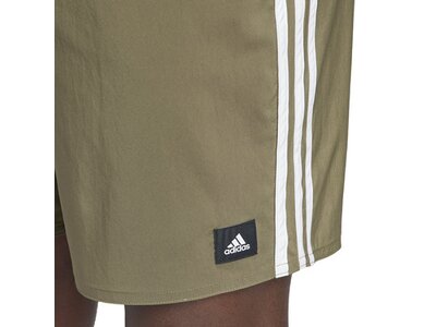 ADIDAS Herren Badeshorts 3-Streifen CLX Braun