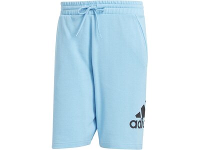 ADIDAS Herren Shorts Essentials Big Logo French Terry Blau