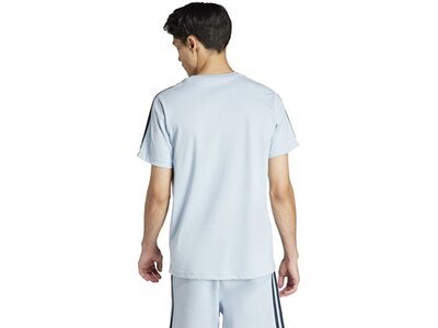 ADIDAS Herren Shirt Essentials Single Jersey 3-Streifen Grün