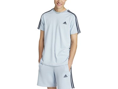 ADIDAS Herren Shirt Essentials Single Jersey 3-Streifen Grün