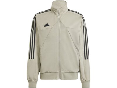 ADIDAS Herren Jacke Tiro Material Mix Grau