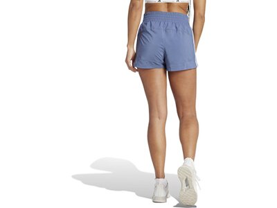 ADIDAS Damen Shorts Pacer Training 3-Streifen Woven High-Rise (Länge 5 Zoll) Grau