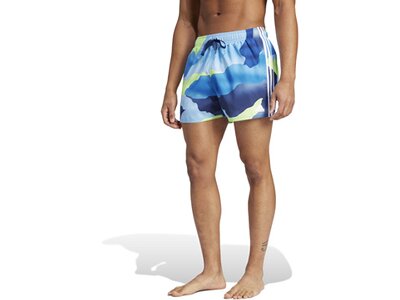 ADIDAS Herren Shorts City Escape Camo 3-Streifen Cix Grau