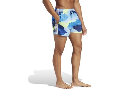 ADIDAS Herren Shorts City Escape Camo 3-Streifen Cix Grau