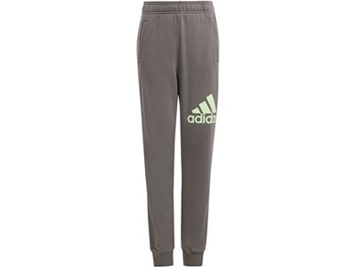 ADIDAS Kinder Hose Essentials Regular Fit Big Logo Cotton Grau