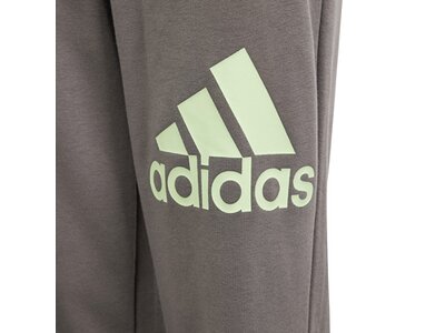 ADIDAS Kinder Hose Essentials Regular Fit Big Logo Cotton Grau