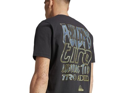 ADIDAS Herren Shirt Summer of Tiro Graphic Schwarz