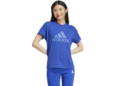 ADIDAS Damen Shirt Future Icons Winners 3.0 Blau