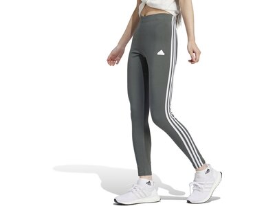 ADIDAS Damen Tight Future Icons 3-Streifen Grau