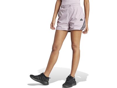 ADIDAS Damen Shorts Future Icons 3-Streifen Woven Silber