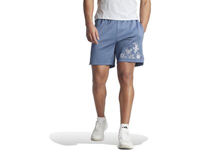 ADIDAS Herren Shorts Workout Logo Knit (Länge 7 Zoll) Grün