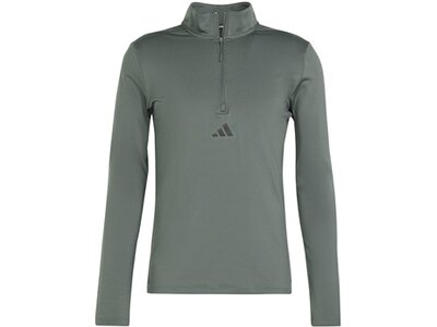 ADIDAS Herren Rolli Workout Quarter-Zip Grau