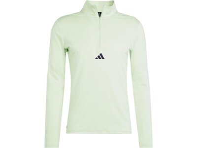 ADIDAS Herren Rolli Workout Quarter-Zip Grau