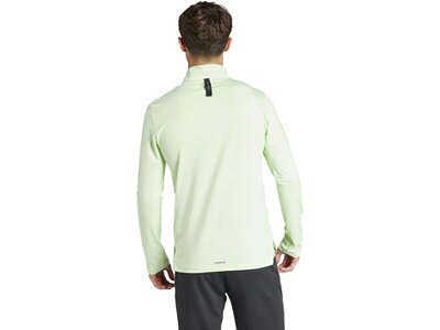 ADIDAS Herren Rolli Workout Quarter-Zip Grau