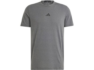 ADIDAS Herren Shirt Designed for Training Workout Grau