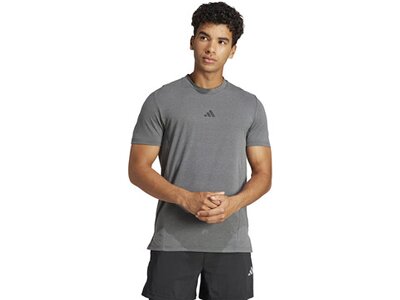 ADIDAS Herren Shirt Designed for Training Workout Grau