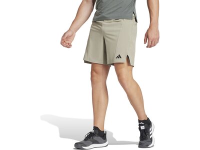 ADIDAS Herren Shorts Designed for Training Workout (Länge 7 Zoll) Grau