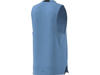 ADIDAS Herren Shirt Designed for Training Workout Blau