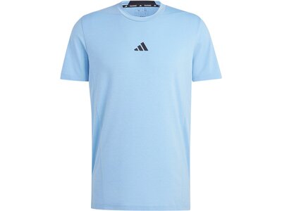 ADIDAS Herren Shirt Designed for Training Workout Blau