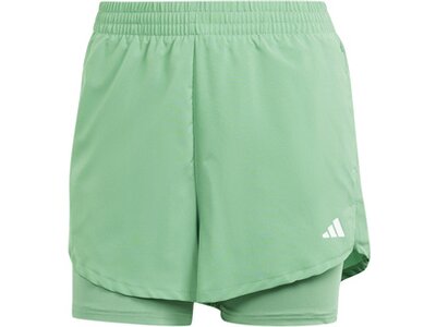 ADIDAS Damen Shorts AEROREADY Made for Training Minimal Two-in-One Blau