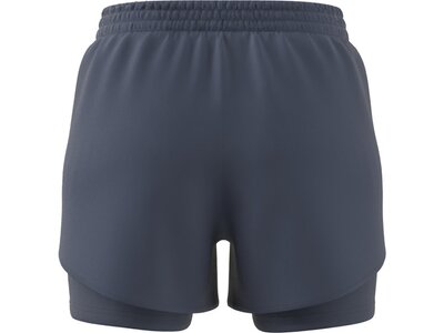 ADIDAS Damen Shorts AEROREADY Made for Training Minimal Two-in-One Blau