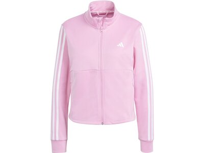 ADIDAS Damen Jacke AEROREADY Train Essentials 3-Streifen Pink