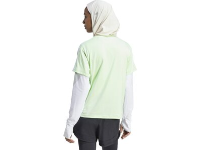 ADIDAS Damen Shirt AEROREADY Train Essentials 3-Streifen Grau