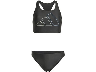 ADIDAS Damen Bikini Big Bars Grau