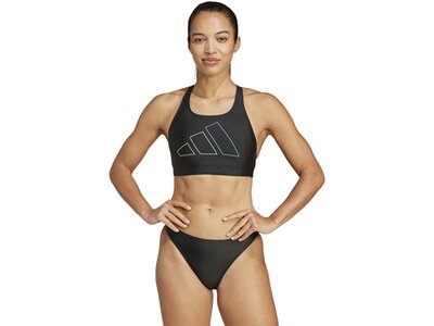 ADIDAS Damen Bikini Big Bars Grau