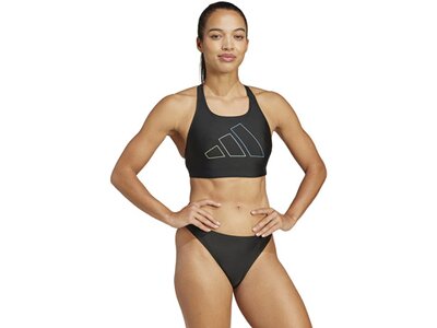 ADIDAS Damen Bikini Big Bars Grau