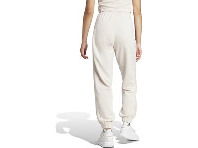 ADIDAS Damen Hose ALL SZN French Terry 3-Streifen Garment Wash Grau