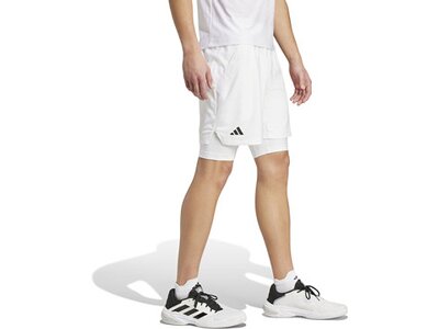 ADIDAS Herren Shorts Tennis Pro AEROREADY 2-in-1 Pink