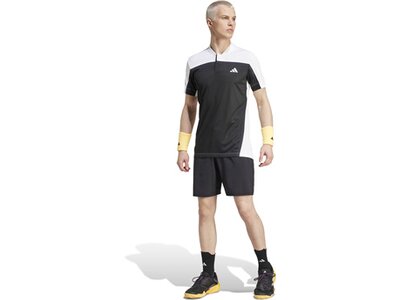 ADIDAS Herren Polo Tennis HEAT.RDY Pro FreeLift Henley Weiß