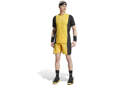 ADIDAS Herren Shirt Tennis HEAT.RDY Pro FreeLift 3D Rib Braun