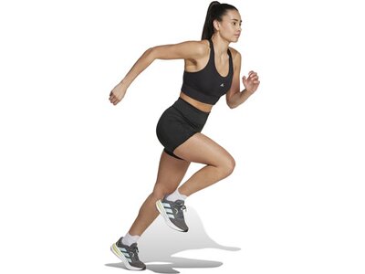 ADIDAS Damen Tights Own the Run kurze (Länge 5 Zoll) Grau