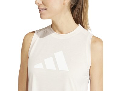 ADIDAS Damen Shirt Train Essentials Big Performance Logo Training Pink