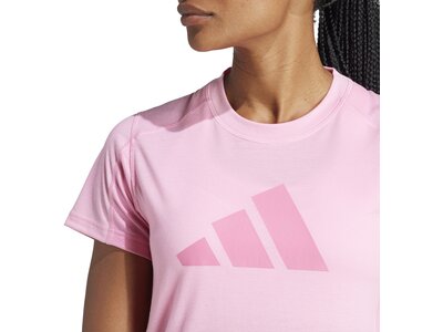 ADIDAS Damen Shirt Train Essentials Big Performance Logo Training Pink