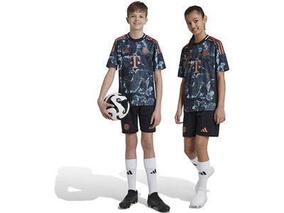 ADIDAS Kinder Teamhose FC Bayern München 24/25 Kids Auswärts Schwarz