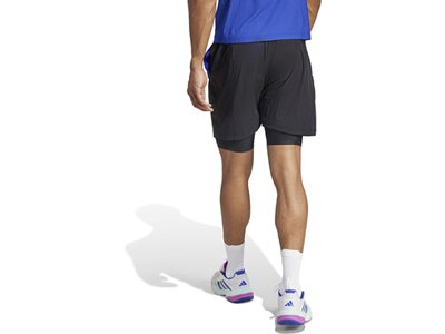 ADIDAS Herren Shorts Tennis 2-in-1 Blau