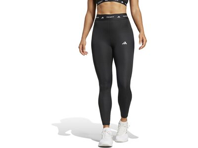 ADIDAS Damen Tight TECHFIT Schwarz