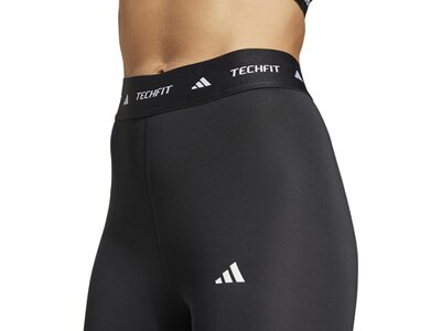 ADIDAS Damen Tight TECHFIT Schwarz