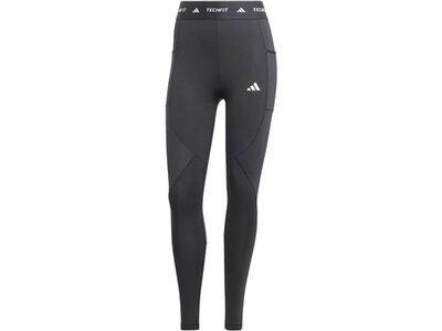 ADIDAS Damen Tight TECHFIT COLD.RDY Full-Length Grau