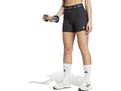 ADIDAS Damen Tight TECHFIT kurze (extra-extra lang) Grau